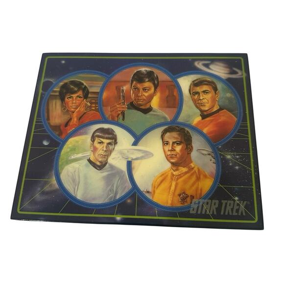 Vintage 1991 Limited Edition Star Trek Music Box Hamilton Gifts 862 of 25,000 - Picture 1 of 10